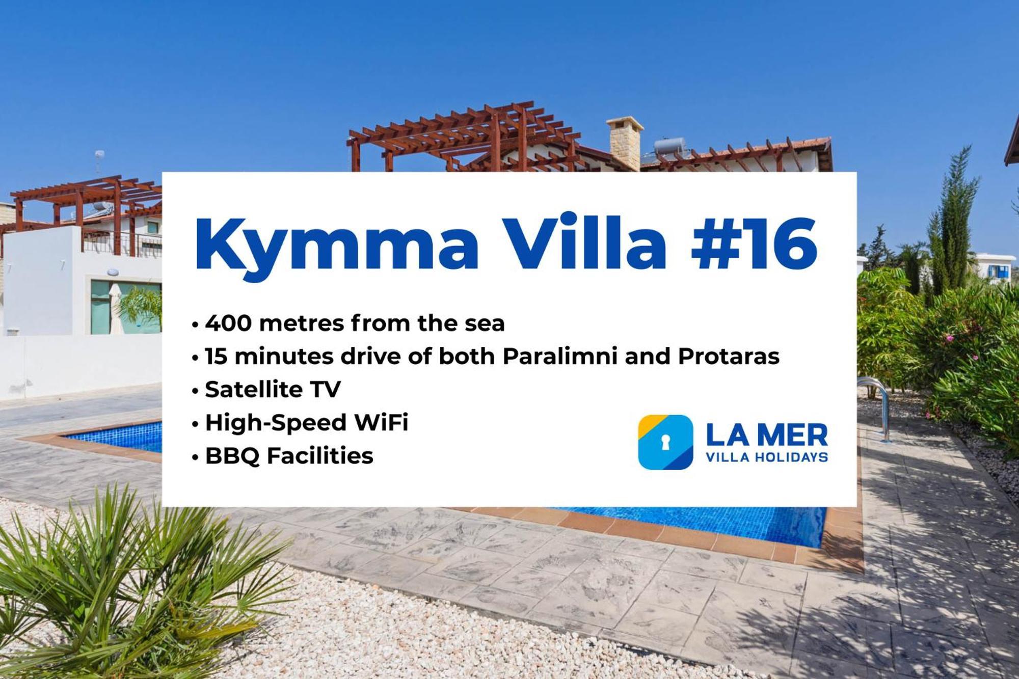 Kymma Villa #16 Айя Напа Екстериор снимка